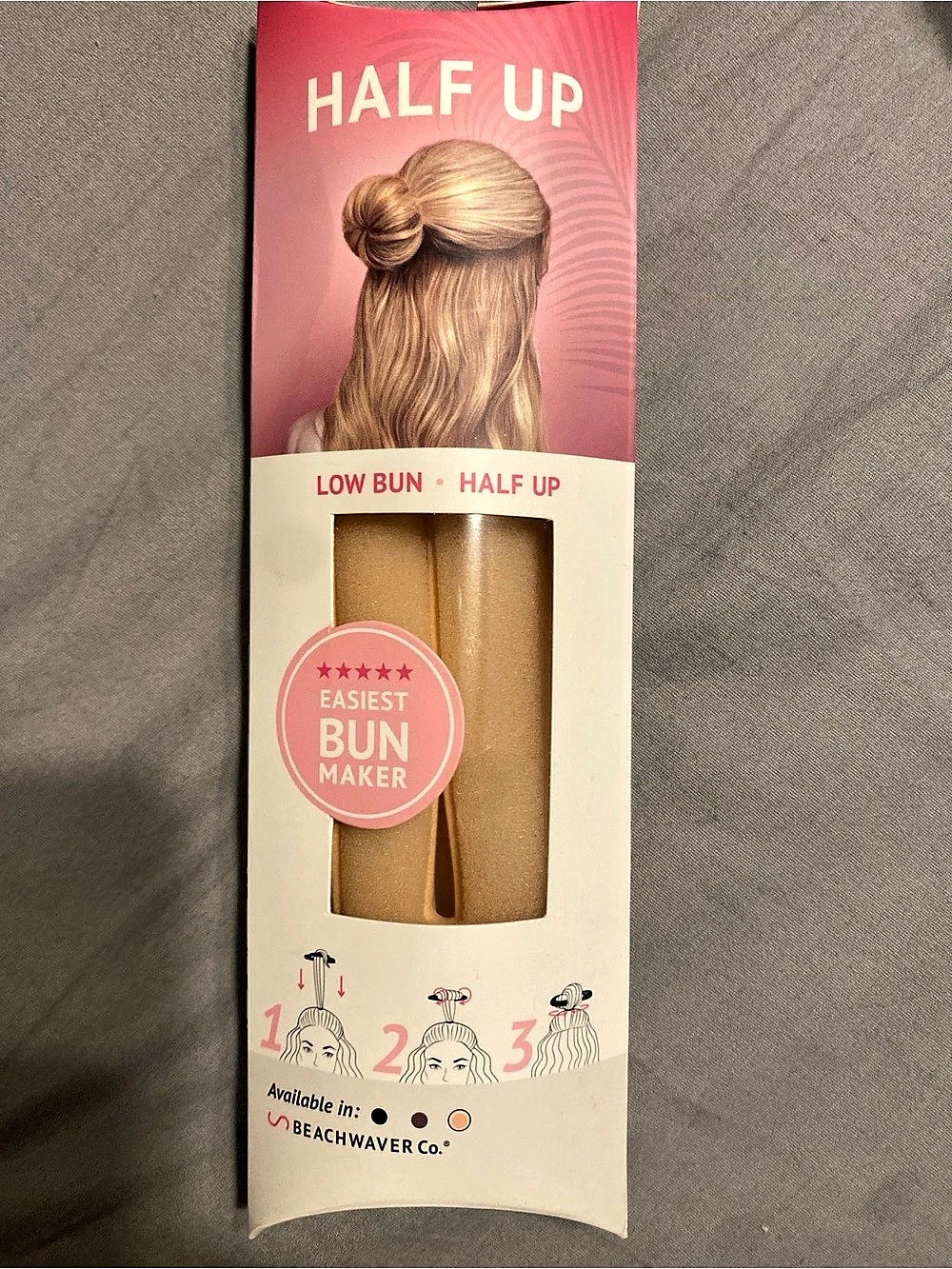 Beachwaver Co. Half Up Bun Maker. Hair Styling Tool NEW